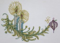Easy to use metallic threads for machine embroidery